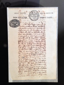 Land Grant to Maria del Carmen Calvillo from 1832