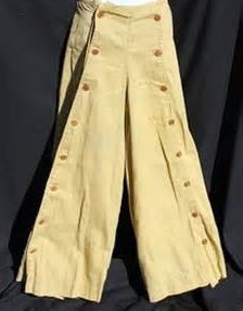 divided riding skirt or culotte